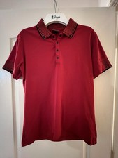 Ian Poulter Design Polo Shirt Size Small Red