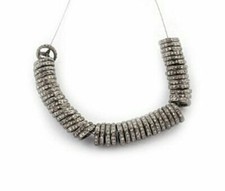 Spacer Rondelle Beads Pave