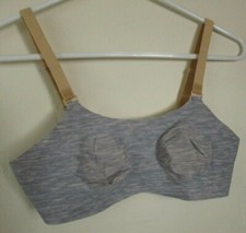 Women's bra reversible gray