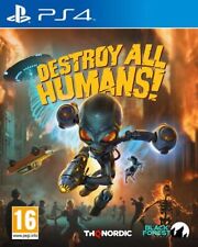 PlayStation 4 : Destroy All Humans! PS4 Game VideoGames FREE Shipping, Save £s