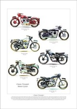 TRIUMPH MOTOR CYCLES - Art