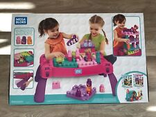 MEGA BLOKS FISHER PRICE PLAY AND LEARN ACTIVITY TABLE WITH BLOCKS