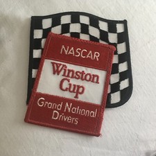 NASCAR Winston Cup Grand National Drivers Sew on Patch/Badge