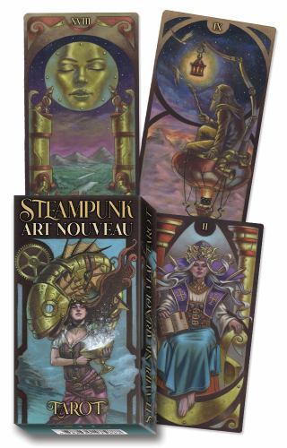Steampunk art nouveau - art, tarot
