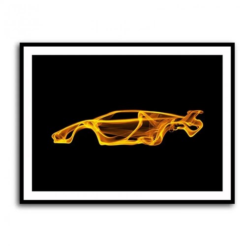 Lamborghini countach wall - countach, art
