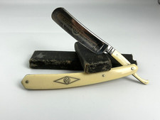 Antique straight razor cut