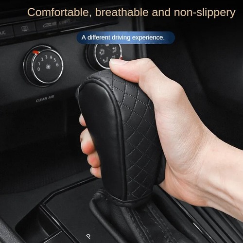 Black car gear shift - car,