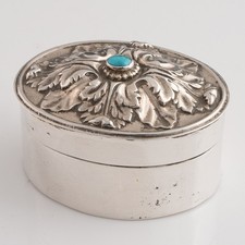 Sterling Silver Trinket Box