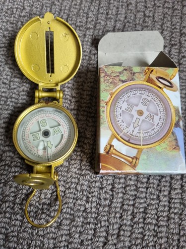 Lensatic directional compass - lensatic,
