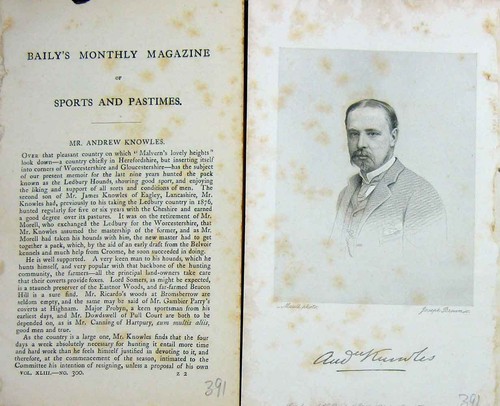 Original old antique print - old,