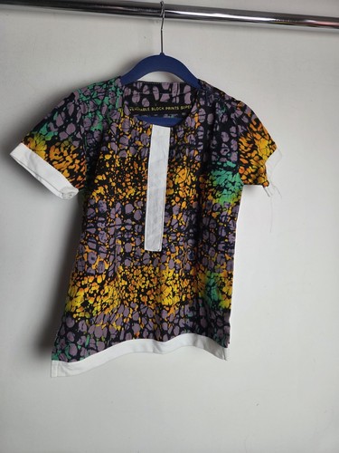 Boys west african top shirt - west,