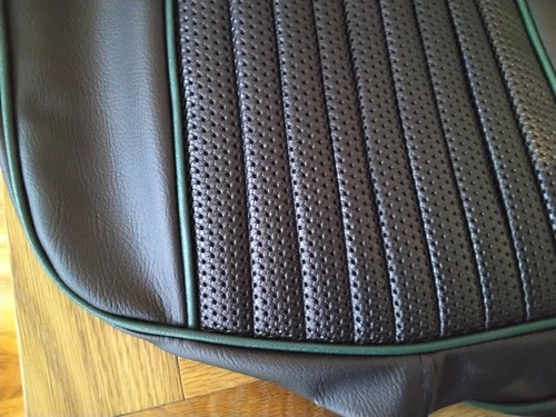 Mgb vinyl seat covers - covers, black