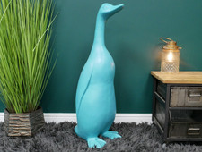 Large Blue Duck Goose Garden