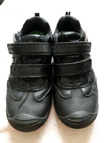 Boys black school shoes - school,