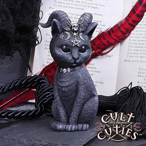 Pawzuph horned gothic cat - horned,