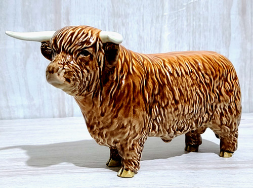 Beswick rare highland bull - beswick,