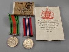 WWII Defence & WAR Medals