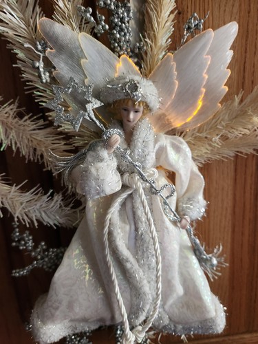 Fiber optic christmas angel - fiber,