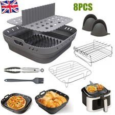 8Pcs Reusable Silicone Air