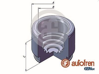 New piston brake caliper - brake,