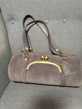 COACH BARREL KISSLOCK BAG