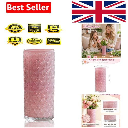 Glass flower vase large tall - glass,