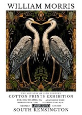 william morris A4 size birds