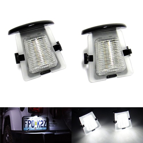 Led rear bumper licence - led,
