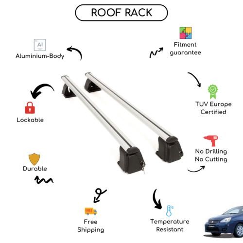 Bare roof rack cross - rack, set