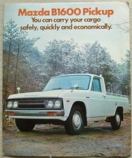 MAZDA B1600 PICK UP Sales