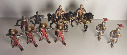 Joblot medieval knights - x, 10