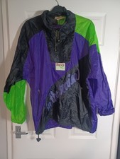 Vintage Rain Mac Bright Retro Xxl