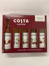 Costa Coffee Syrups Gift Set 5