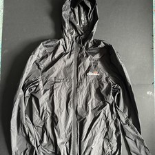 Ellesse Men's Black M Hooded Windbreaker Jacket