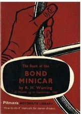 BOND MINICAR MkA MkB MkC MkD