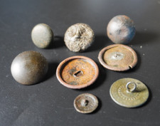Antique military buttons lot