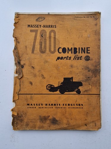 Massey harris 780 combine - massey,