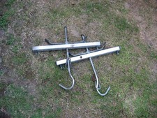 Pair Heavy Duty Ladder Roof Rack Clamps & Paint Pot Stand Decorators Shelf Tray