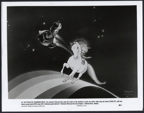Rainbow brite cartoon - rainbow,