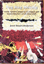 Rag Rug Making Contemporary Projects Techniques Hardcover Book Brand New