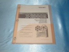 TEAC X-2000R  REEL TO REEL