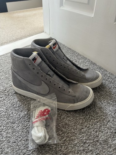 Grey nike blazers - blazers, trainer