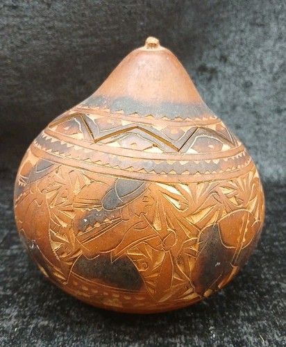 Peruvian hand carved folk - peruvian,