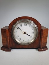 Vintage French Mantel Clock 8 Days Wind Up  Small Collectable