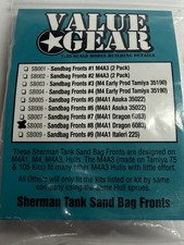  3 x Value Gear M4A3 Sandbag