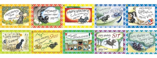 Hairy maclary story books - hairy,