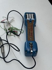 Harris Dracon Lineman's Telephone Test Butt Set Hand Phone Tone Pulse