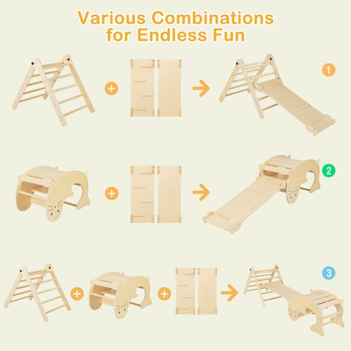 Kids climbing triangle - climbing,