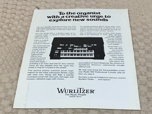 Keyboard organ advert - keyboard,