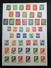 Yugoslavia - Page Of Stamps #B18712